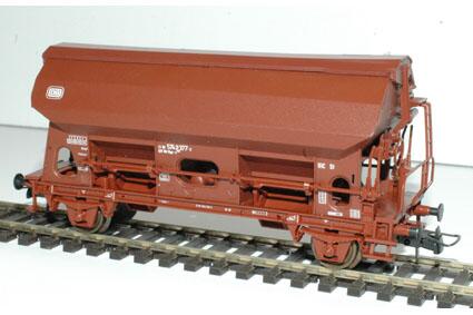 Wagon Trémie Roco HO échelle 1:87 – Réf. 46420 (2) – Bon état – Modélisme